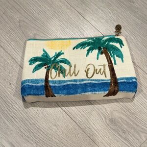 Tropical Palm Tree Pouch